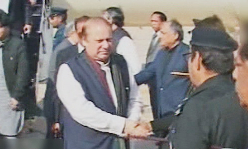 Nawaz chairs high-level meeting on security in Karachi